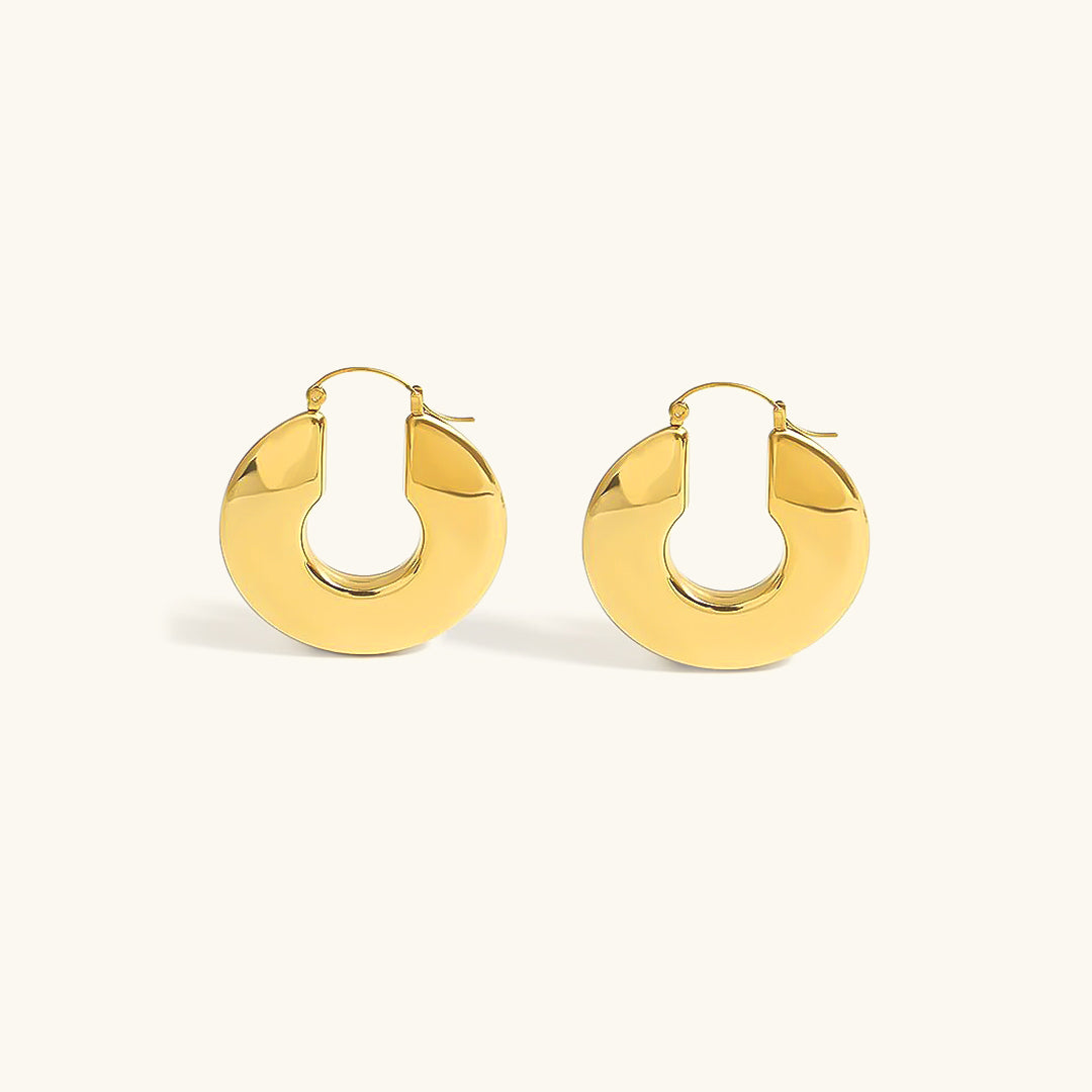 Kayleigh Chunky Hoop -korvakorut
