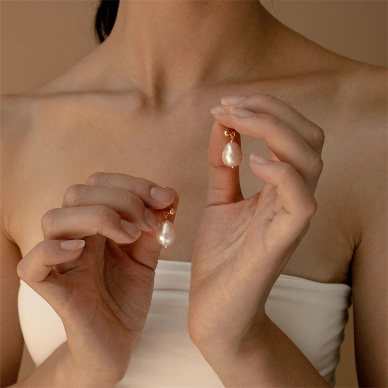 Gloria Freshwater Pearl -korvakorut