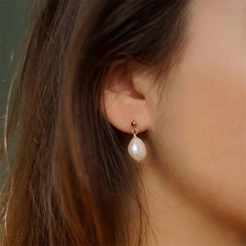 Gloria Freshwater Pearl -korvakorut