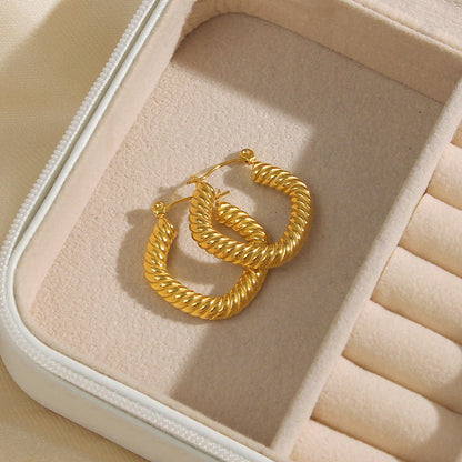 Emani Twist Square -korvakorut