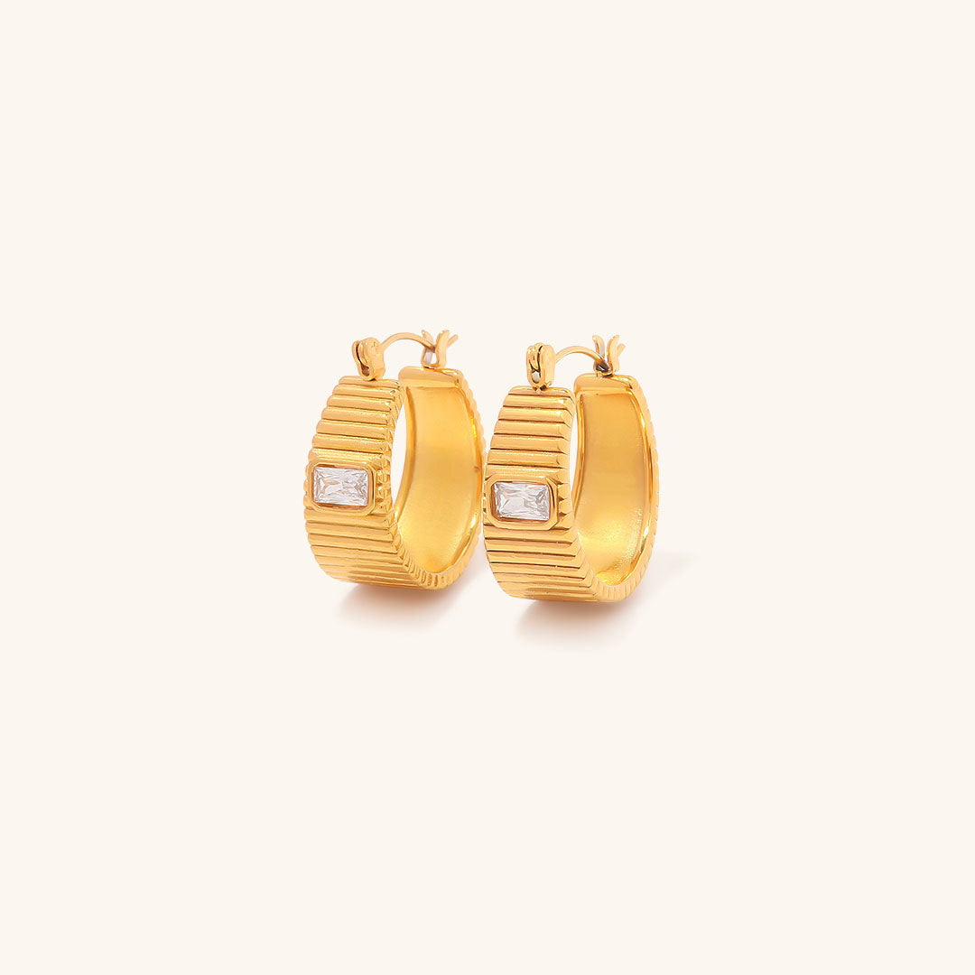 Carole Gold Hoop -korvakorut