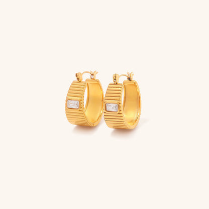 Carole Gold Hoop -korvakorut