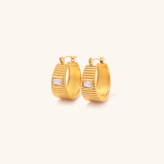 Carole Gold Hoop -korvakorut