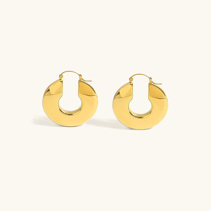 Kayleigh Chunky Hoop -korvakorut