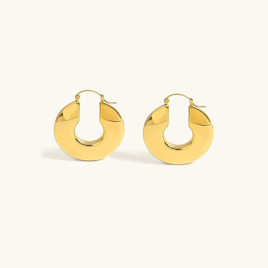 Kayleigh Chunky Hoop -korvakorut