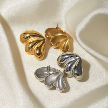 Liesel Gold Butterfly -korvakorut