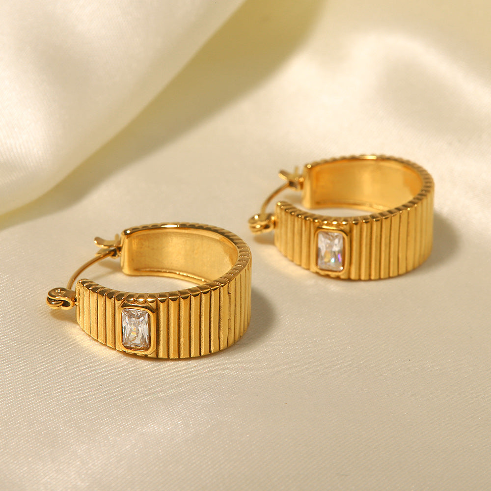 Carole Gold Hoop -korvakorut